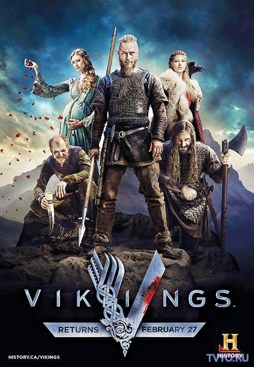 Викинги / Vikings (5 сезон) Все Серии (2017) смотреть онлайн
